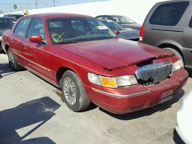 2MEFM74W51X608104 - 2001 MERCURY GRAND MARQ RED photo 1