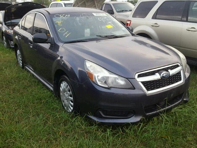 4S3BMCA61D3016343 - 2013 SUBARU LEGACY GRAY photo 1