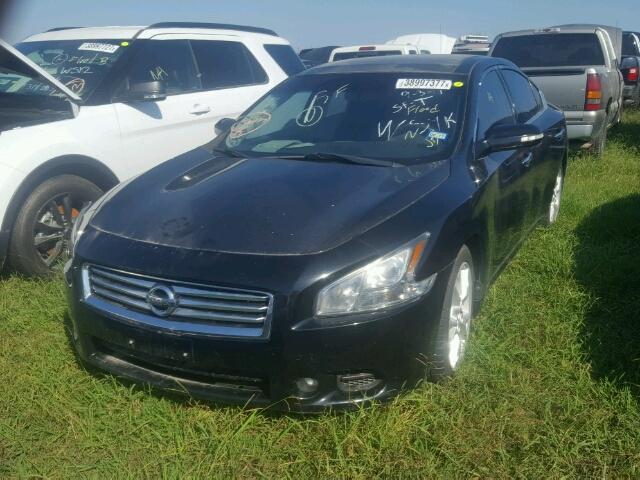 1N4AA5AP4CC868036 - 2012 NISSAN MAXIMA BLACK photo 2