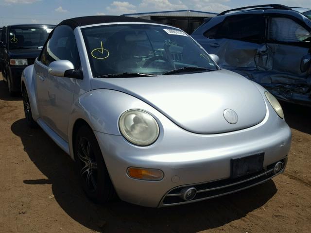 3VWCK21Y03M309991 - 2003 VOLKSWAGEN NEW BEETLE 银色 照片 1