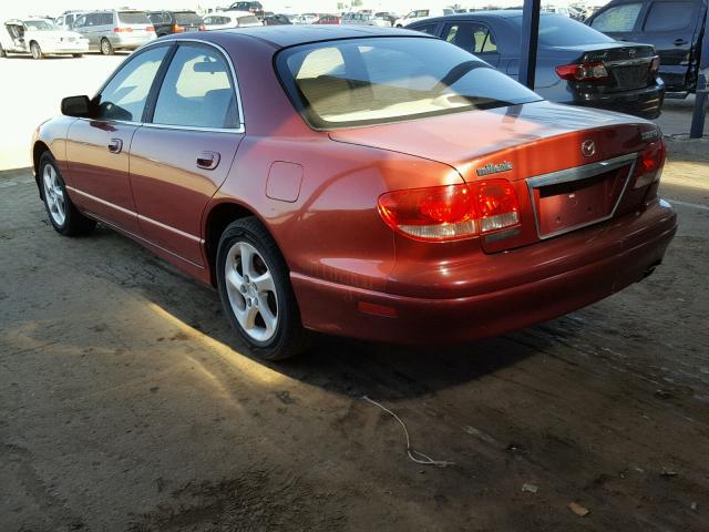 JM1TA221011704335 - 2001 MAZDA MILLENIA RED photo 3