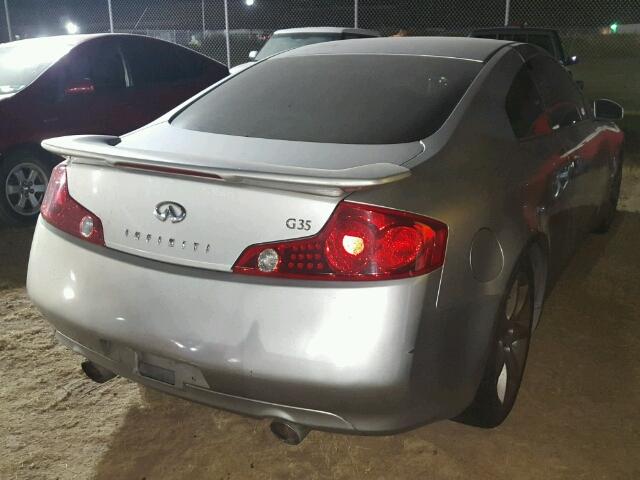 JNKCV54E23M220303 - 2003 INFINITI G35 SILVER photo 4