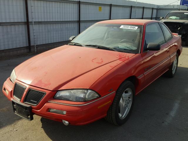 1G2NE15M3SM557073 - 1995 PONTIAC GRAND AM S Qırmızı foto 2