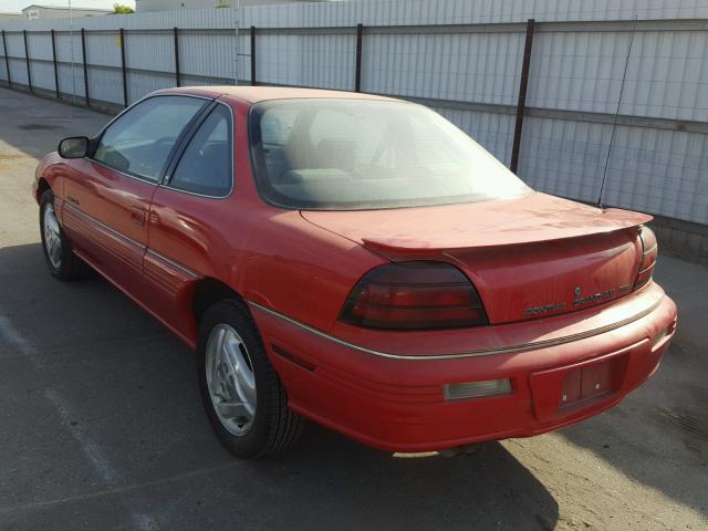 1G2NE15M3SM557073 - 1995 PONTIAC GRAND AM S Qırmızı foto 3