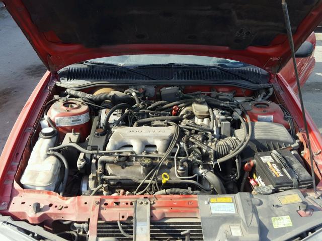 1G2NE15M3SM557073 - 1995 PONTIAC GRAND AM S Qırmızı foto 7