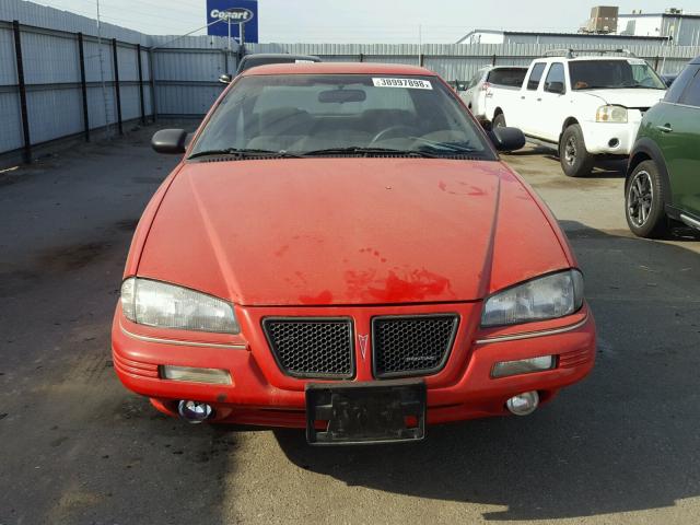 1G2NE15M3SM557073 - 1995 PONTIAC GRAND AM S Qırmızı foto 9