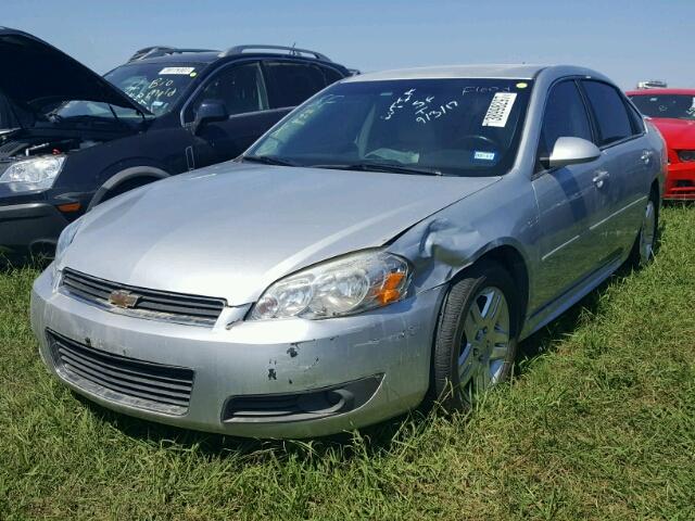 2G1WG5EK9B1318664 - 2011 CHEVROLET IMPALA SILVER photo 2