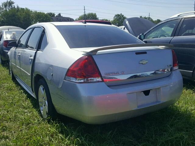 2G1WG5EK9B1318664 - 2011 CHEVROLET IMPALA SILVER photo 3