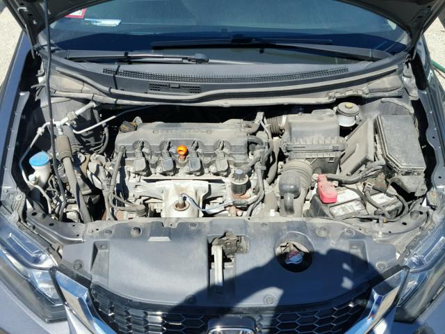 19XFB2F90DE050027 - 2013 HONDA CIVIC EXL 灰色 照片 7