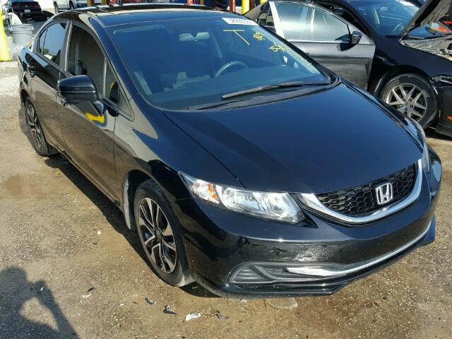 19XFB2F8XEE074781 - 2014 HONDA CIVIC BLACK photo 1