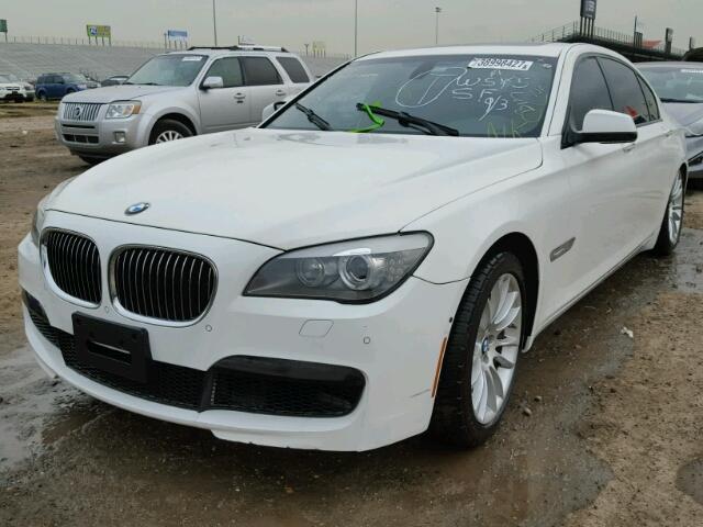 WBAKB8C54BCY66209 - 2011 BMW 750LI WHITE photo 2