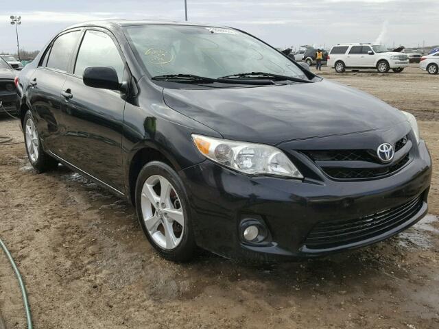 5YFBU4EE8CP026428 - 2012 TOYOTA COROLLA BA BLACK photo 1