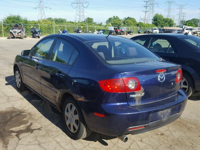 JM1BK12F561410581 - 2006 MAZDA 3 I BLUE photo 3