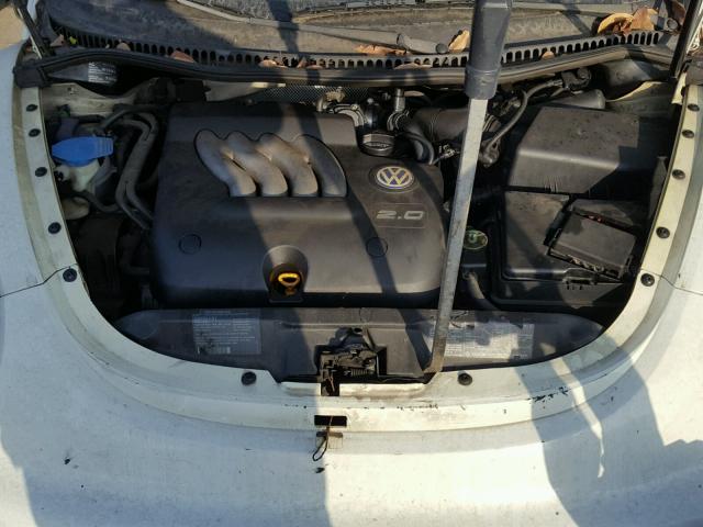 3VWBC21C3XM453778 - 1999 VOLKSWAGEN NEW BEETLE 白色 照片 7