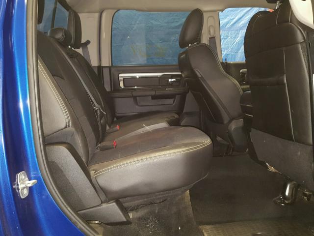 1C6RR7MT3ES343527 - 2014 RAM 1500 SPORT BLUE photo 6