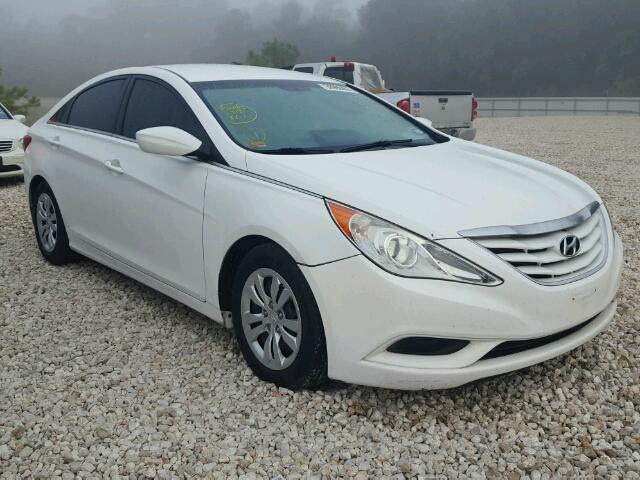 5NPEB4AC5BH061012 - 2011 HYUNDAI SONATA GLS WHITE photo 1