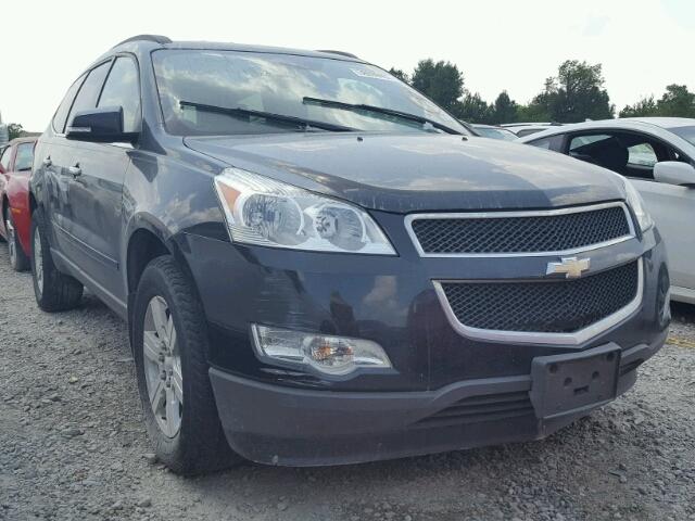 1GNKRJED0CJ313409 - 2012 CHEVROLET TRAVERSE L BLACK photo 1