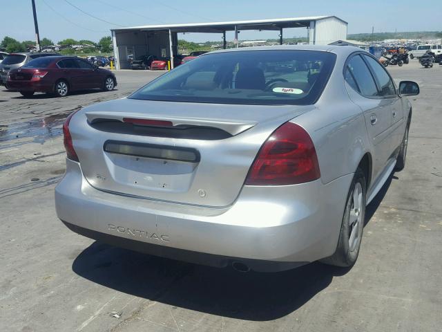 2G2WP552261310262 - 2006 PONTIAC GRAND PRIX SILVER photo 4