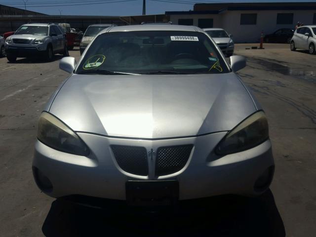 2G2WP552261310262 - 2006 PONTIAC GRAND PRIX SILVER photo 9