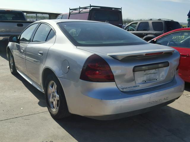 2G2WP552671216726 - 2007 PONTIAC GRAND PRIX SILVER photo 3