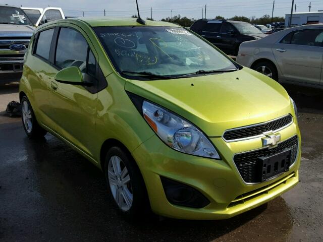 KL8CD6S91DC550045 - 2013 CHEVROLET SPARK GREEN photo 1