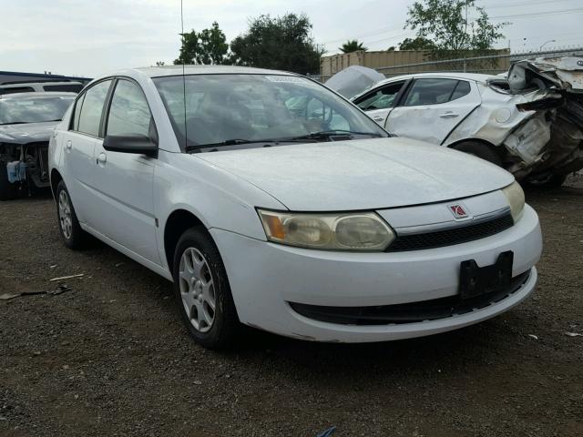 1G8AJ52F83Z163702 - 2003 SATURN ION LEVEL WHITE photo 1