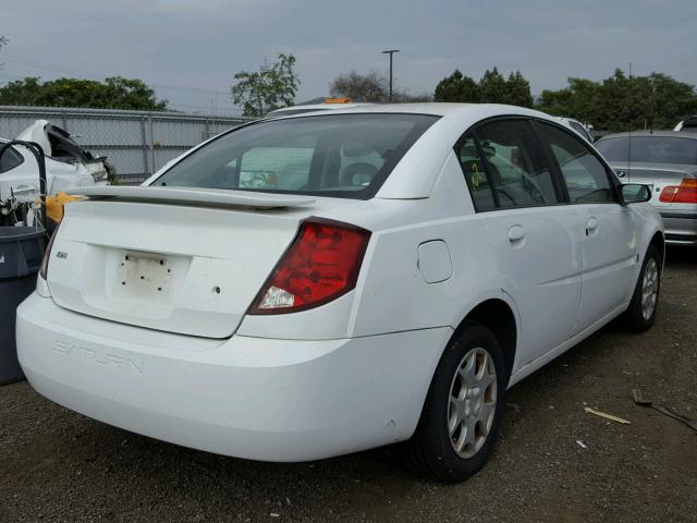 1G8AJ52F83Z163702 - 2003 SATURN ION LEVEL WHITE photo 4
