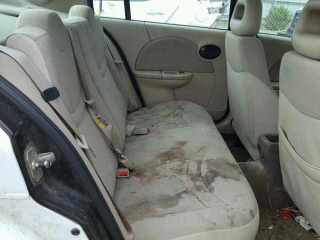 1G8AJ52F83Z163702 - 2003 SATURN ION LEVEL WHITE photo 6