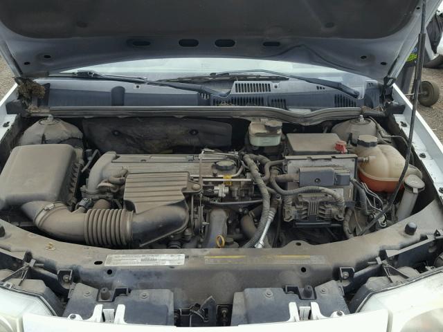 1G8AJ52F83Z163702 - 2003 SATURN ION LEVEL WHITE photo 7