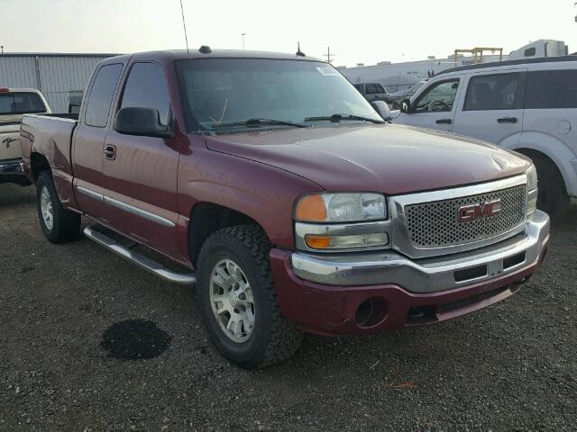 2GTEK19B651303189 - 2005 GMC NEW SIERRA RED photo 1