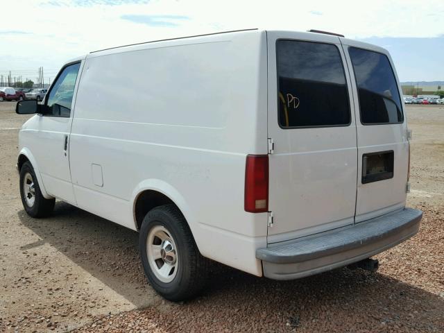 1GTDM19W71B500407 - 2001 GMC SAFARI XT WHITE photo 3