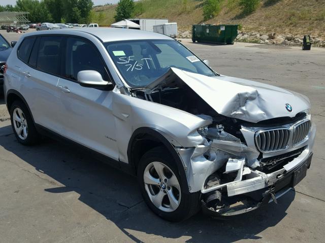 5UXWX5C5XCL725861 - 2012 BMW X3 XDRIVE2 SILVER photo 1