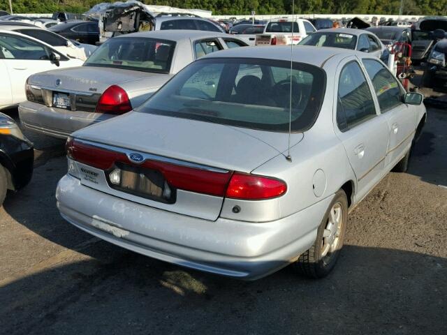 1FAFP6634XK205352 - 1999 FORD CONTOUR SILVER photo 4