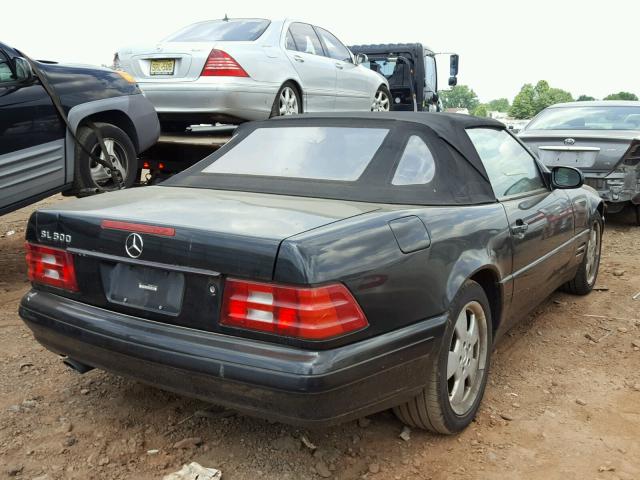 WDBFA68F9XF180992 - 1999 MERCEDES-BENZ SL 500 BLACK photo 4