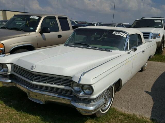 64E001920 - 1964 CADILLAC ELDORADO WHITE photo 2