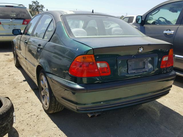 WBAAM3334XCA80539 - 1999 BMW 323I GREEN photo 3