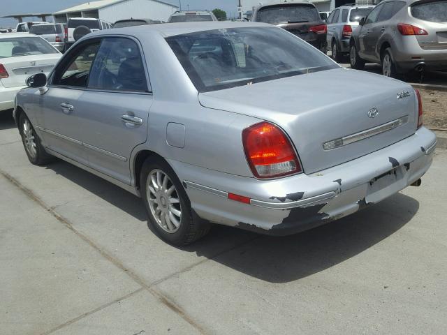 KMHFU45E03A260659 - 2003 HYUNDAI XG 350 SILVER photo 3