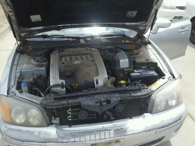 KMHFU45E03A260659 - 2003 HYUNDAI XG 350 SILVER photo 7