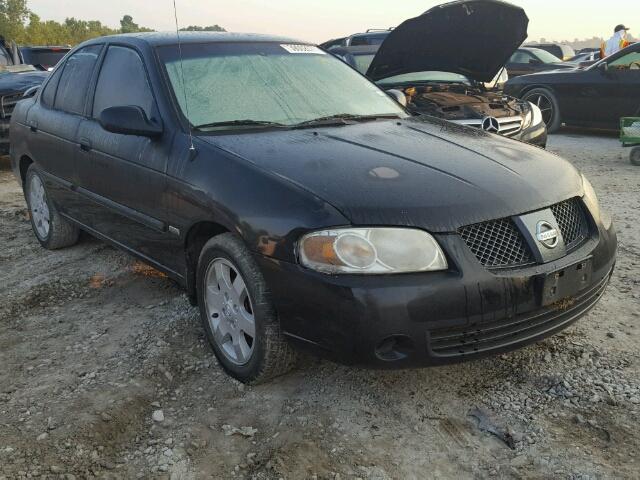 3N1CB51D76L560604 - 2006 NISSAN SENTRA 1.8 BLACK photo 1