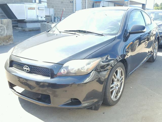 JTKDE167X90290234 - 2009 TOYOTA SCION TC BLACK photo 2