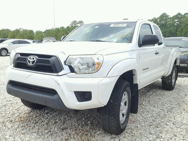 5TFTX4GN5CX010021 - 2012 TOYOTA TACOMA PRE WHITE photo 2