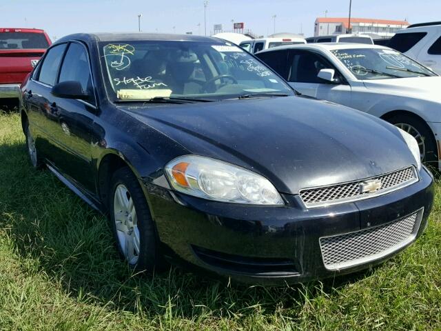 2G1WG5E32D1208874 - 2013 CHEVROLET IMPALA BLACK photo 1