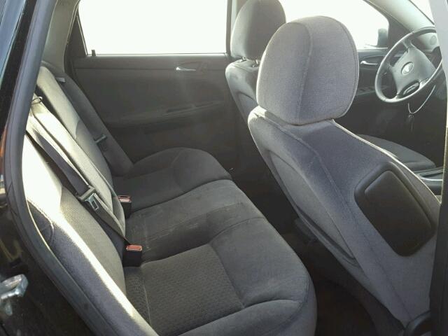 2G1WG5E32D1208874 - 2013 CHEVROLET IMPALA BLACK photo 6