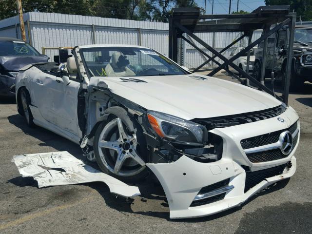 WDDJK7DA3DF001226 - 2013 MERCEDES-BENZ SL 550 WHITE photo 1