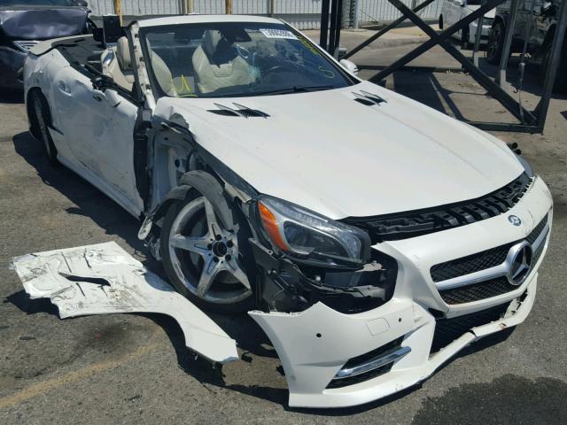 WDDJK7DA3DF001226 - 2013 MERCEDES-BENZ SL 550 WHITE photo 9