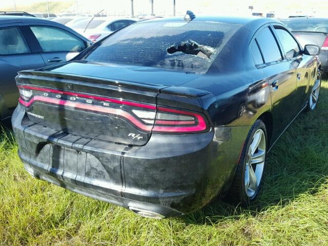 2C3CDXCT9HH652966 - 2017 DODGE CHARGER BLACK photo 4