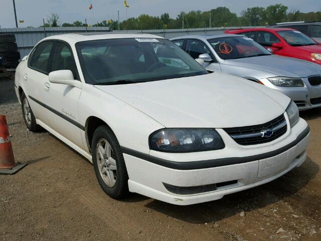 2G1WH55K839276911 - 2003 CHEVROLET IMPALA LS WHITE photo 1