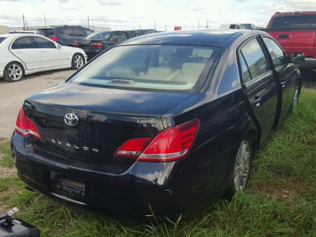 4T1BK36B86U119392 - 2006 TOYOTA AVALON XL/ BLACK photo 4