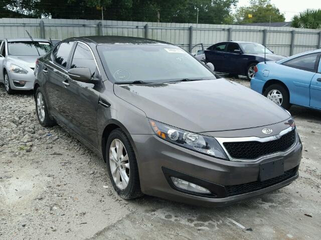 5XXGN4A75CG035008 - 2012 KIA OPTIMA BROWN photo 1