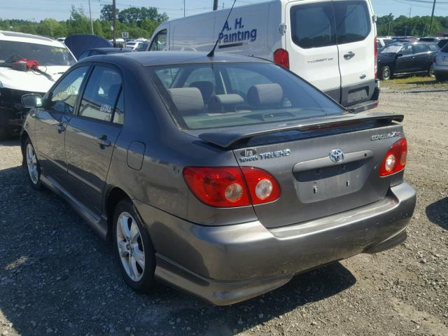 2T1BY30EX5C550060 - 2005 TOYOTA COROLLA XR 灰色 照片 3